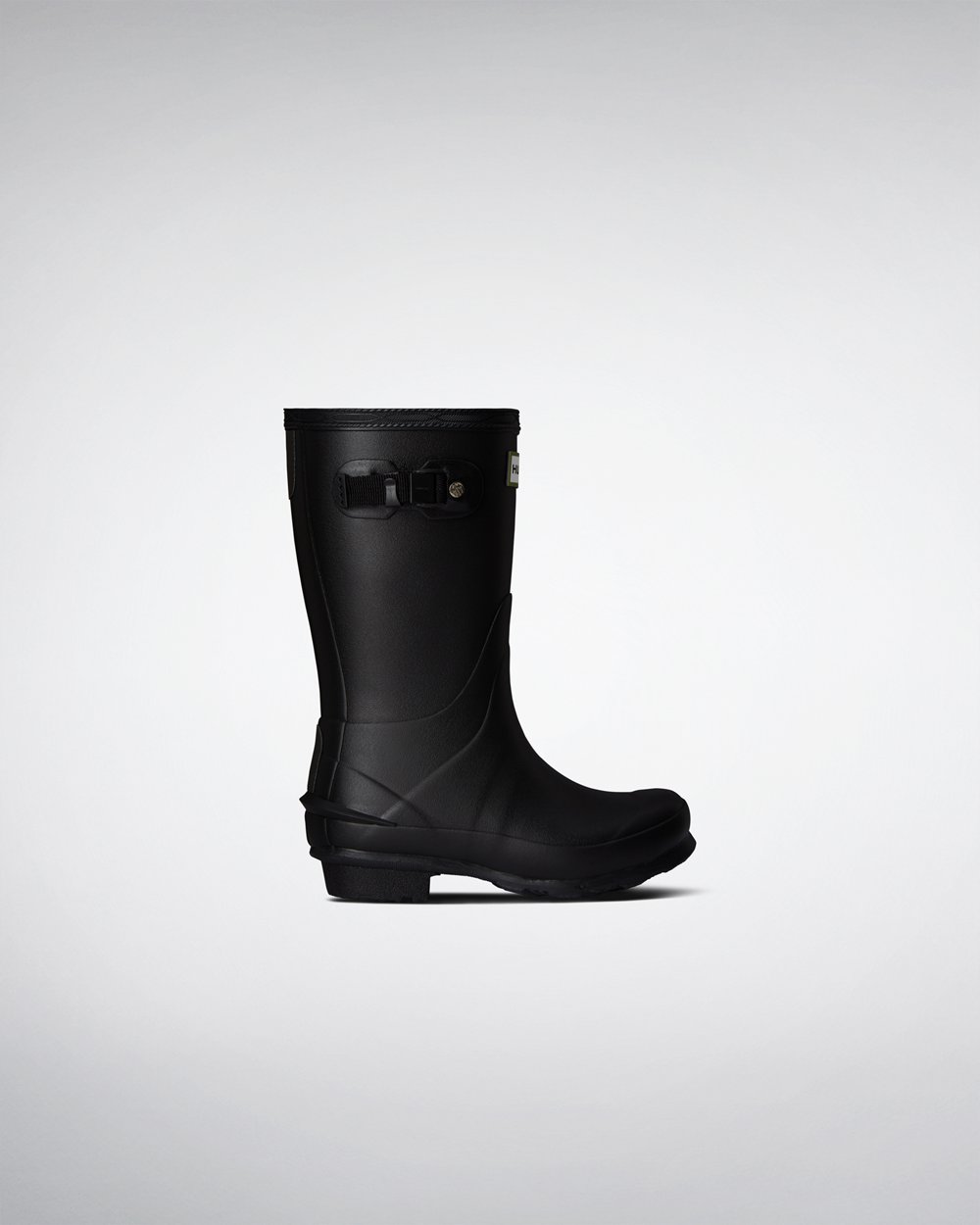 Kids Hunter Norris | Rain Boots Black | NZ-51906-RUQS